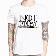 Load image into Gallery viewer, Not Today Arya Stark T-Shirt